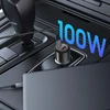 „Tech Protect CC03“ 2 prievadų PD100W automobilinis įkroviklis - juodas