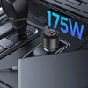 „Tech Protect CC04“ 3 prievadų PD175W automobilinis įkroviklis - juodas