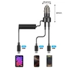 Tech Protect CC05 automobilinis įkroviklis su 2 prievadais, PD60 W, USB-C laidas - Juodas