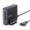 Tech-Protect DC240W-GAN 6 prievadų stalinis įkroviklis PD 240W / QC3.0 juodas