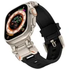 Apyrankė laikrodžiui Apple Watch 4 / 5 / 6 / 7 / 8 / 9 / SE / Ultra 1/2 (44 / 45 / 49 mm) Tech-Protect Delta Pro juodos spalvos-titanium