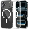 „Tech-Protect Flexair Hybrid CC MagSafe“ dėklas, skirtas „iPhone 17 Pro Max“ – skaidrus