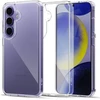 Tech-Protect FlexAir Hybrid dėklas skirtas Samsung Galaxy S25 FE – skaidrus
