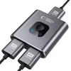 TECH-PROTECT HB07 HUB ADAPTERIS 2IN1 HDMI 4K 60HZ SPACE Pilkas