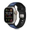 Tech-Protect IconBir Line apyrankė skirta Apple Watch 44 / 45 / 46 / 49 mm – juodos spalvos ir mėlynos spalvos
