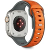 Tech-Protect IconBir Line apyrankė skirta Apple Watch 44 / 45 / 46 / 49 mm – pilkos spalvos-oranžinės spalvos