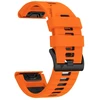 Apyrankė Garmin Fenix 3 / 5X / 3HR / 5X Plus / 6X / 6X Pro / 7X Tech-Protect IconBand oranžinės ir juodos spalvos