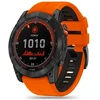 Apyrankė Garmin Fenix 3 / 5X / 3HR / 5X Plus / 6X / 6X Pro / 7X Tech-Protect IconBand oranžinės ir juodos spalvos