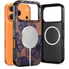 Dėklas Tech-Protect Lamano MagSafe case for iPhone 17 Pro Max - ruda-violetinė