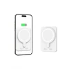 Tech-Protect LifeMag PB10 Powerbank su MagSafe 5000mAh 15W USB-C port – baltos spalvos + USB-C kabelis