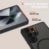 Dėklas TECH-PROTECT MAGCAM MAGSAFE GALAXY S25 ULTRA MATTE Juodas