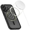 TECH-PROTECT MAGCAM telefono dėklas su MagSafe palaikymu skirtas Apple iPhone 17 matinis juodas