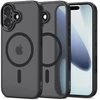 TECH-PROTECT MAGCAM telefono dėklas su MagSafe palaikymu skirtas Apple iPhone 17 matinis juodas