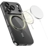 „Tech-Protect MagFlex MagSafe“ dėklas, skirtas „iPhone 17 Pro Max“ – skaidrus, juodas