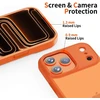 „Tech-Protect MagMat“ dėklas, skirtas „iPhone 17 Pro Max“ – oranžinis