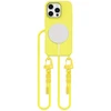 Apple iPhone 16 Pro Tech-Protect Magnecklace MagSafe Canary dėklas telefonui geltonos spalvos