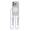 Tech-Protect MagNecklace MagSafe with Lanyard Apple iPhone 16 Pro – dėklas telefonui pilkos spalvos
