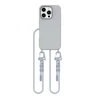 Tech-Protect MagNecklace MagSafe with Lanyard Apple iPhone 16 Pro Max – dėklas telefonui pilkos spalvos