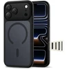 „Tech-Protect Magpeak Magsafe CC“ dėklas, skirtas „iPhone 17 Pro Max“ – matinis juodas