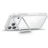 Tech-Protect MagStand MagSafe CC dėklas, skirtas iPhone 18 Pro / 17 Pro - permatomas