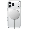 Tech-Protect MagStand MagSafe CC dėklas, skirtas iPhone 18 Pro / 17 Pro - permatomas
