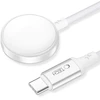 Tech-Protect UltraBoost USB-C belaidis įkroviklis skirtas Apple Watch 1m – baltos spalvos