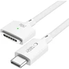 Tech-Protect MMC01 Ultraboost USB-C / MagSafe 3 140W 300cm Cable for MacBook - Baltas