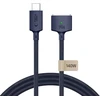 Tech-Protect MMC01 Ultraboost USB-C / MagSafe 3 140W 300cm Cable for MacBook - Navy Mėlyna