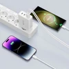 Laidinis įkroviklis 100W 3x USB-C PD + QC3.0 USB Tech-Protect NC100W-GAN juodos spalvos
