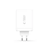 Tech-Protect NC200W-GAN 4-port laidinis įkroviklis PD 200W / QC3.0 baltos spalvos