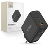 Tech-Protect NC200W-GAN 4-port laidinis įkroviklis PD 200W / QC3.0 juodos spalvos