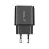 „Tech-Protect NCA20 PD 20W / QC3.0 USB-A / USB-C“ sieninis įkroviklis - juodas