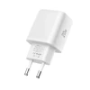 „Tech-Protect NCA20 PD 20W QC3.0 USB-A / USB-C“ sieninis įkroviklis - Baltas