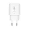 Tech-Protect NCA45W-GAN 2-Port laidinis įkroviklis PD 45W / QC3.0 baltos spalvos