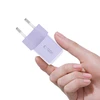 Tech-Protect NCM25 USB-C PD 25W sieninis įkroviklis - Violetinė