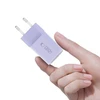 Tech-Protect NCM33 PD 33W QC3.0 USB-C / USB-C sieninis įkroviklis - Violetinė