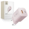 „Tech-Protect NCM33W“ 2 prievadų PD33W/QC3.0 sieninis įkroviklis – rožinis