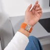 Tech-Protect Nylon Clasp Strap for Samsung Galaxy Watch 40/44/46 mm - Oranžinis