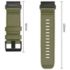 TECH-PROTECT NYLON CLASSIC GARMIN FENIX 5X / 5X PLUS / 6X / 6X PRO / 7X / 8 / 8 PRO / 9 / 9 PRO (47 MM) MILITARY Žalias