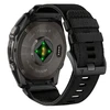 Tech-Protect Nylon Classic Strap for Garmin Fenix ​​5X / 5X Plus / 6X / 6X Pro / 7X / 8 / 8 Pro / 9 / 9 Pro (47 mm) - Juodas