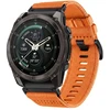 Tech-Protect Nylon Classic Strap for Garmin Fenix ​​5X / 5X Plus / 6X / 6X Pro / 7X / 8 / 8 Pro / 9 / 9 Pro (51 mm) - Oranžinis