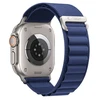 TECH-PROTECT NYLON PRO APPLE WATCH 8 / 9 / 10 / 11 / 12 / SE / ULTRA (44 / 45 / 46 / 49 MM) tamsiai mėlyna