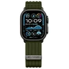 Tech-Protect Nylon Sport Band for Apple Watch 44 / 45 / 46 / 49 mm - Dark Žalias