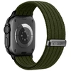 Tech-Protect Nylon Sport Band for Apple Watch 44 / 45 / 46 / 49 mm - Dark Žalias
