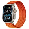 Tech-Protect Nylon Sport Band, skirtas Apple Watch 44 / 45 / 46 / 49 mm - Oranžinis