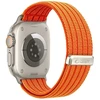 Tech-Protect Nylon Sport Band, skirtas Apple Watch 44 / 45 / 46 / 49 mm - Oranžinis