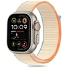 Tech-Protect nylon Apple Watch 6 / 7 / 8 / 9 / 10 / SE / Ultra 1 / 2 (44 / 45 / 46 / 49 mm) kreminės spalvos