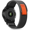 Apyrankė Garmin Fenix 3 / 5X / 3HR / 5X Plus / 6X / 6X Pro / 7X Tech-Protect Nylon oranžinės spalvos – juodos spalvos