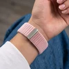 TECH-PROTECT NYLONLOOP APPLE WATCH 8 / 9 / 10 / 11 / 12 / SE / ULTRA (44 / 45 / 46 / 49 MM) MILTELINĖS ROŽINĖS SPALVOS