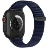 TECH-PROTECT NYLONLOOP APPLE WATCH 8 / 9 / 10 / 11 / 12 / SE / ULTRA (44 / 45 / 46 / 49 MM) TAMSIAI MĖLYNA